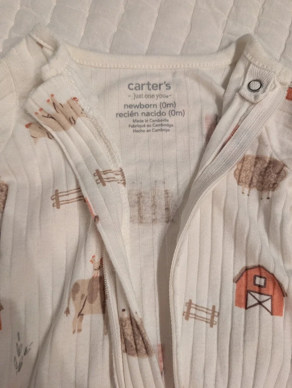 Bundle - Carter's Newborn Onesies